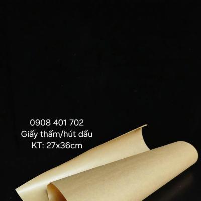 GIẤY KRAFT THẤM HÚT DẦU MỠ
